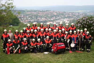 Gemeinsame Werbeaktion der Feuerwehren aus Eisenbach und Obernburg 015