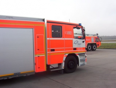 Besuch bei der Flughafen Feuerwehr Frankfurt 010
