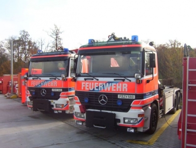 Besuch bei der Flughafen Feuerwehr Frankfurt 035
