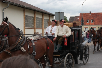 Der historiche Kaufmannszug zu Gast in Eisenbach 053