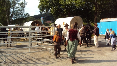 Der „Historische Kaufmannszug“ zu Gast in Eisenbach 016