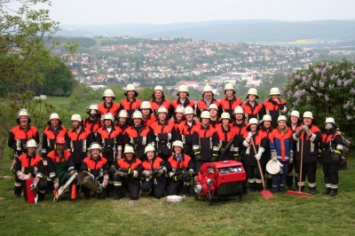 Gemeinsame Werbeaktion der Feuerwehren aus Eisenbach und Obernburg 005