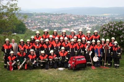 Gemeinsame Werbeaktion der Feuerwehren aus Eisenbach und Obernburg 006