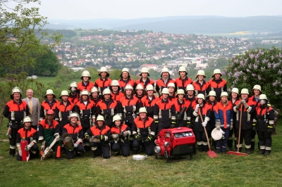 Gemeinsame Werbeaktion der Feuerwehren aus Eisenbach und Obernburg 008